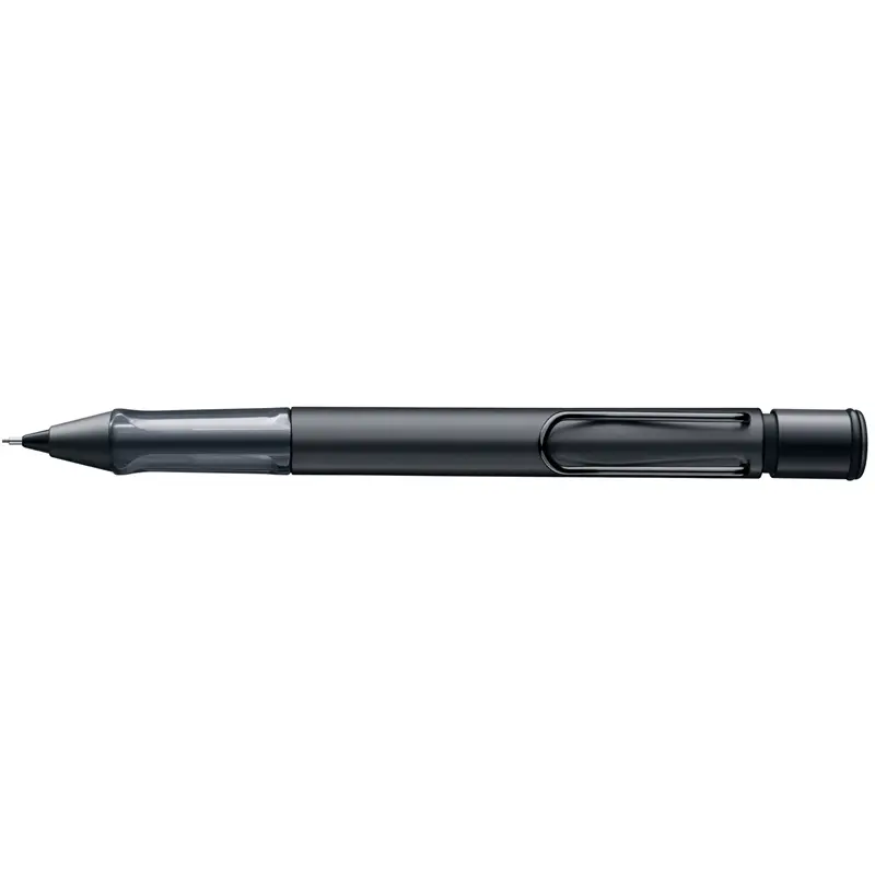 Lamy Safari Lamy AL-star Black - Stilografica Con Impugnatura Ergonomica E Pennino In Acciaio Nero Misura B - Corpo In Alluminio Leggero - Cartuccia T 10 Blue Inclusa - Destrimani Stilografica Lamy - 7