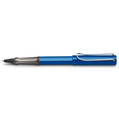 Lamy AL-star Penna Roller In Alluminio Leggero Con Impugnatura Ergonomica E Clip Metallica, Inclusa Mina M 63 Nera