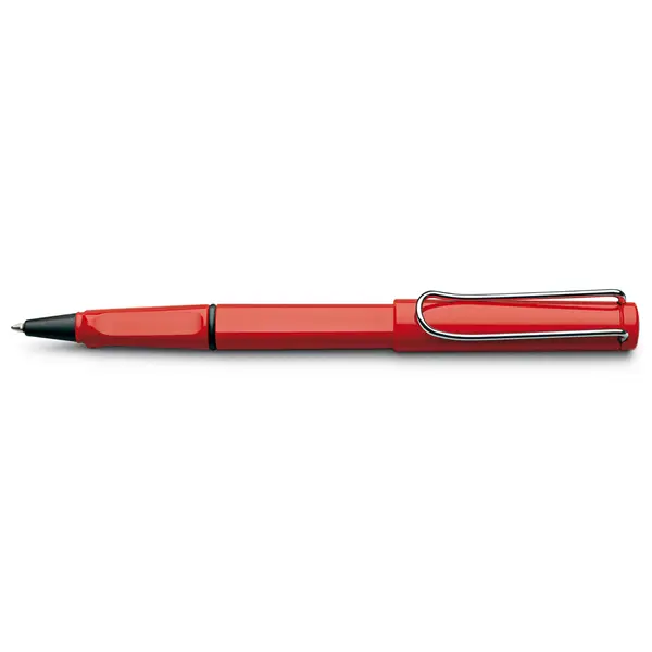Lamy Logo DB03802 - Penna A Sfera In Acciaio Inox Con Finitura Opaca E Dettagli Rossi - 2