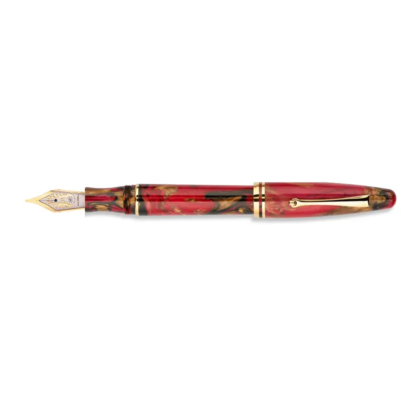 MAIORA OGIVA GOLDEN RULE #6 Steel nib Fountain Pen - Stilografica