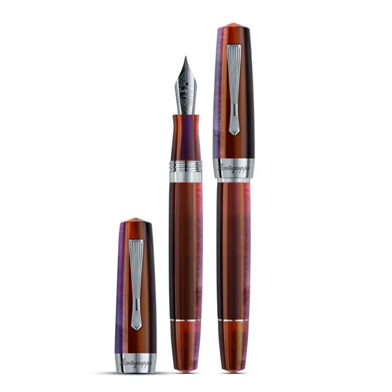 Montegrappa ELMO 02 Plus Seilan Purple Fountain Pen - Stilografica