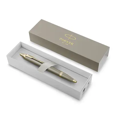Parker IM Premium Prestige – Penna Stilografica Con Pennino Fine (F) – Colore Grigio