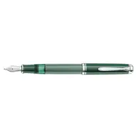 Pelikan 815 Metal Striped Green penna stilografica