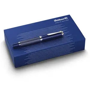 Pelikan M815 METAL STRIPED BLUE