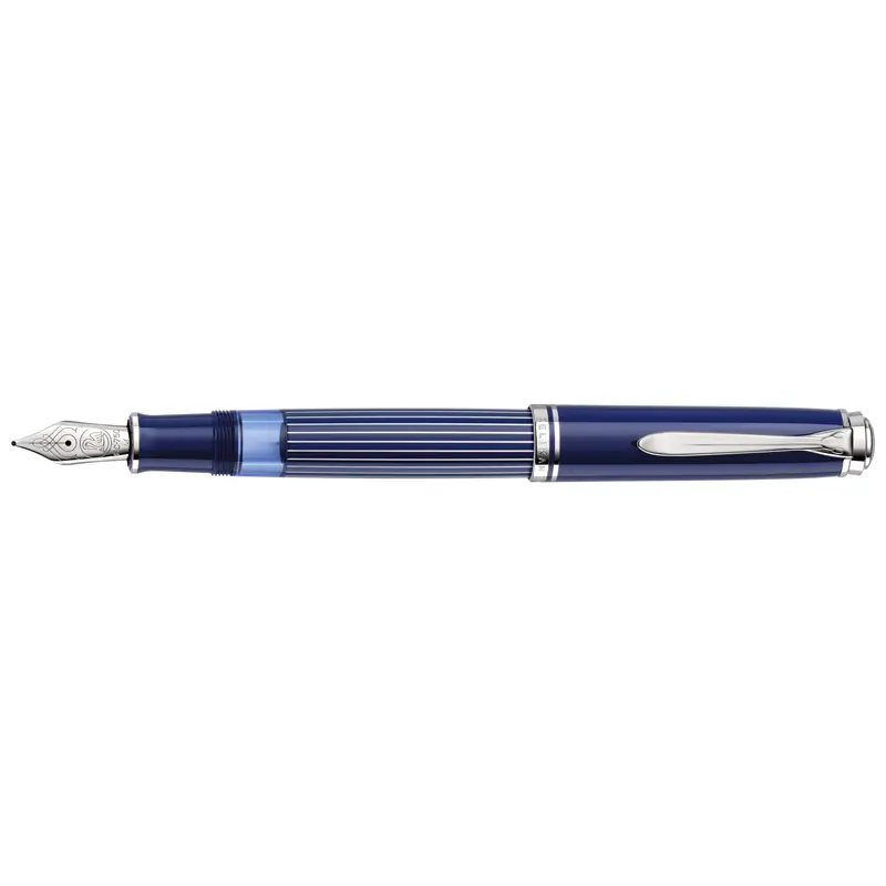 Pelikan M815 METAL STRIPED BLUE - Stilografica
