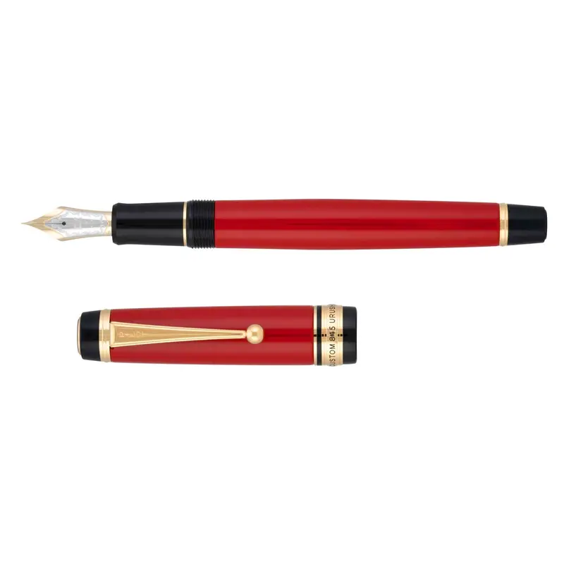Pilot CUSTOM 845 Vermillion Urushi Fountain pen - Stilografica
