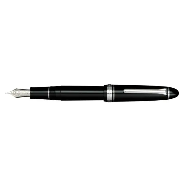 Stylo Plume Sailor Iro-Miyabi - Plume Large Or 21 Carats, Corps En Ébonite, Made In Japan