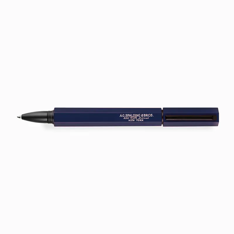 A.G. Spalding & Bros HEXA Blue Ballpoint Pen - Sfera
