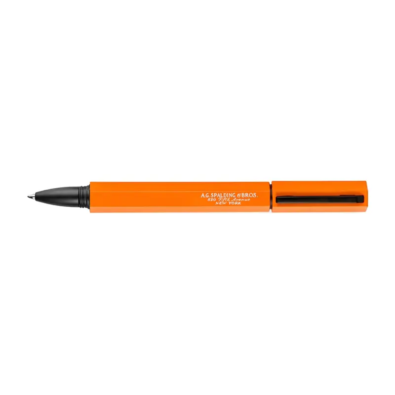 A.G. Spalding & Bros HEXA Orange Ballpoint Pen - Sfera