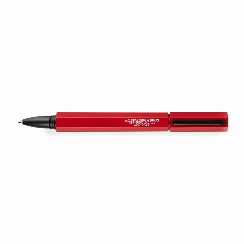 A.G. Spalding & Bros HEXA Red Ballpoint Pen - Sfera