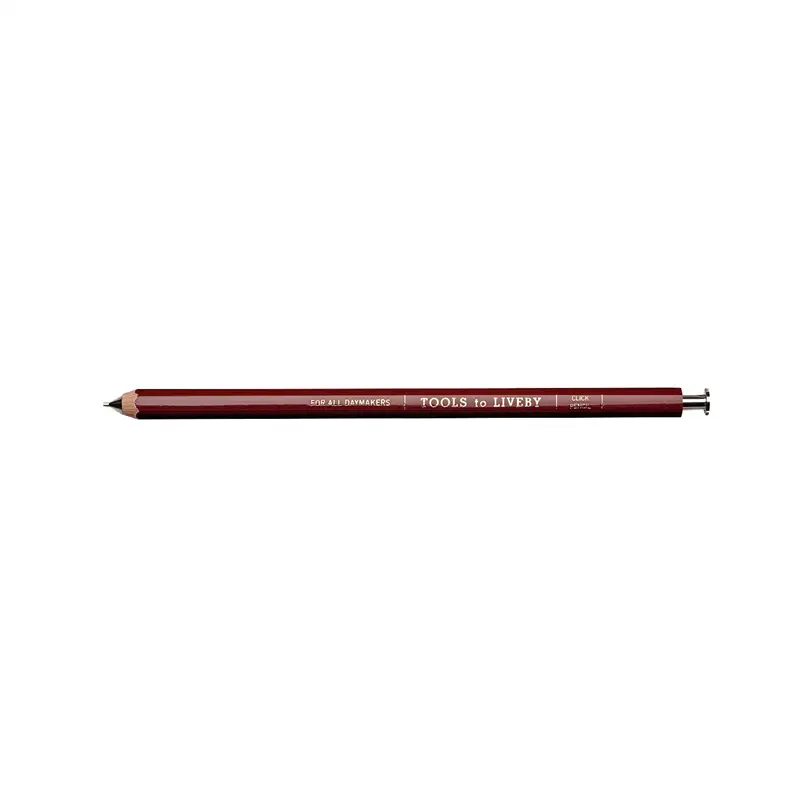 TOOLS to LIVEBY Click Pencil 0,5mm BURGUNDY