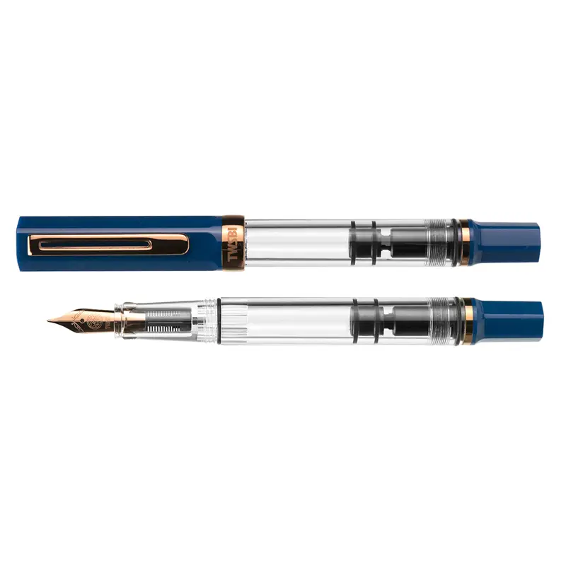 TWSBI ECO Indigo Blue Bronze Fountain Pen - Stilografica