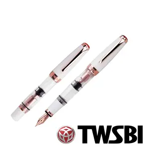 TWSBI Mini White & Rose Gold
