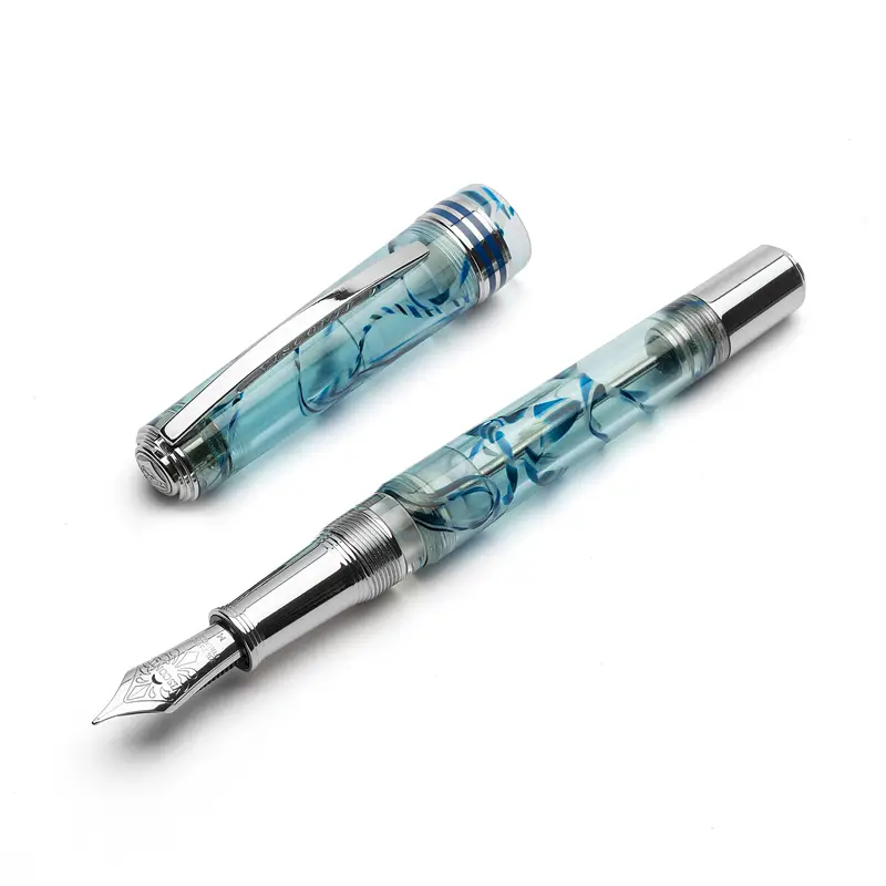 Visconti Demo Turquoise Prototype Fountain Pen - Stilografica