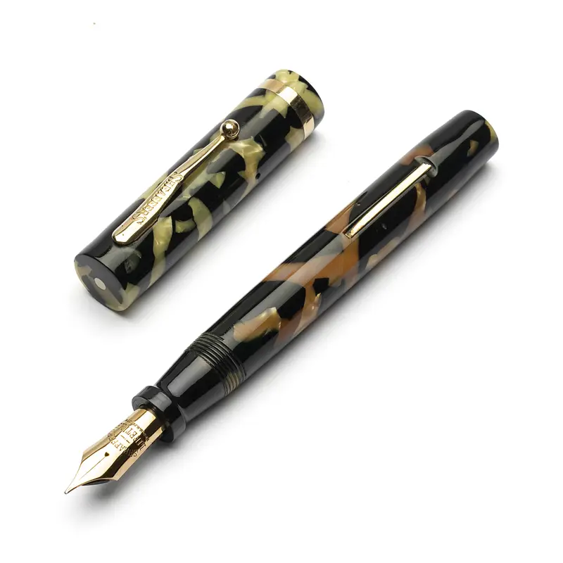 Sheaffer Lifetime Flat Top Oversized – Black & Pearl (1920'S)  - Stilografica