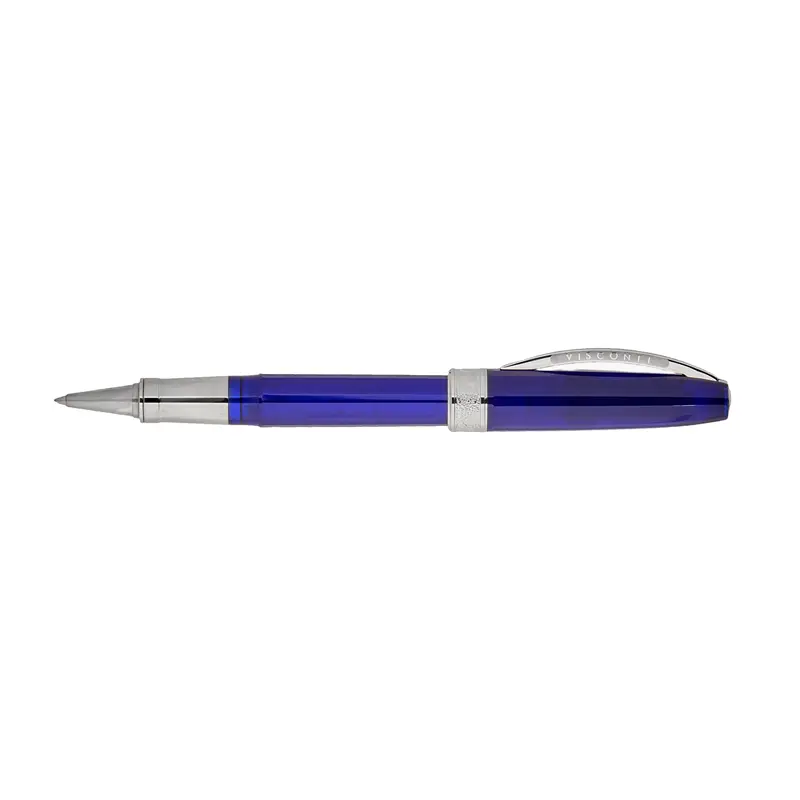 Visconti Michelangelo Translucent Blue Roller