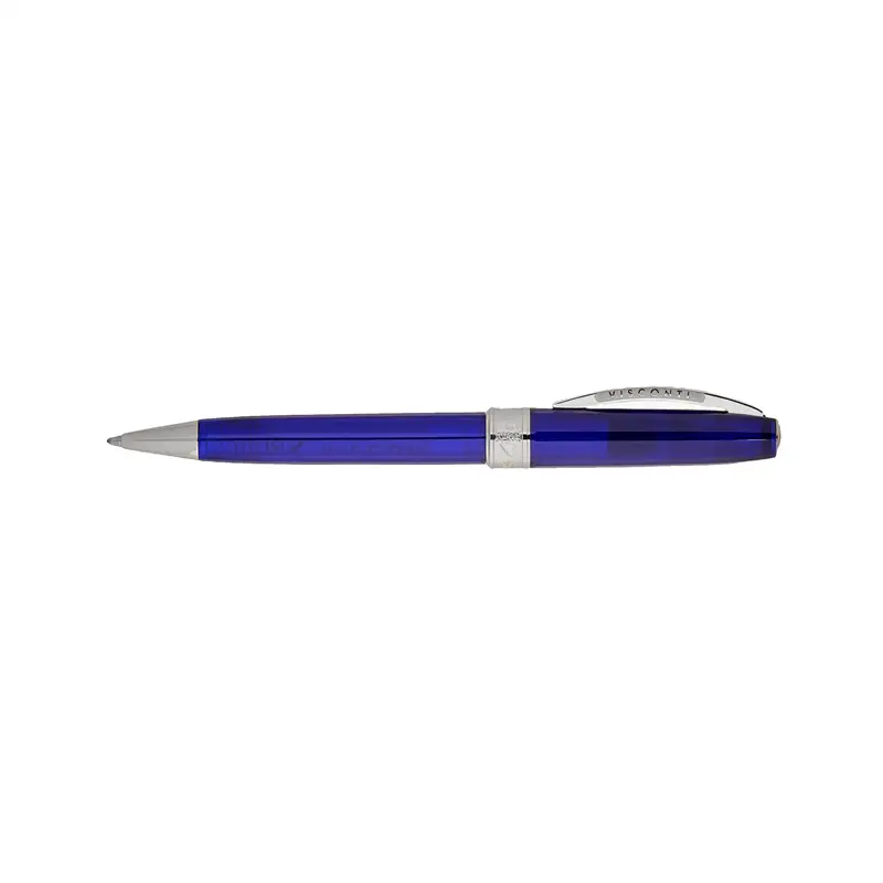 Visconti Michelangelo Translucent Blue Ballpoint Pen - Sfera