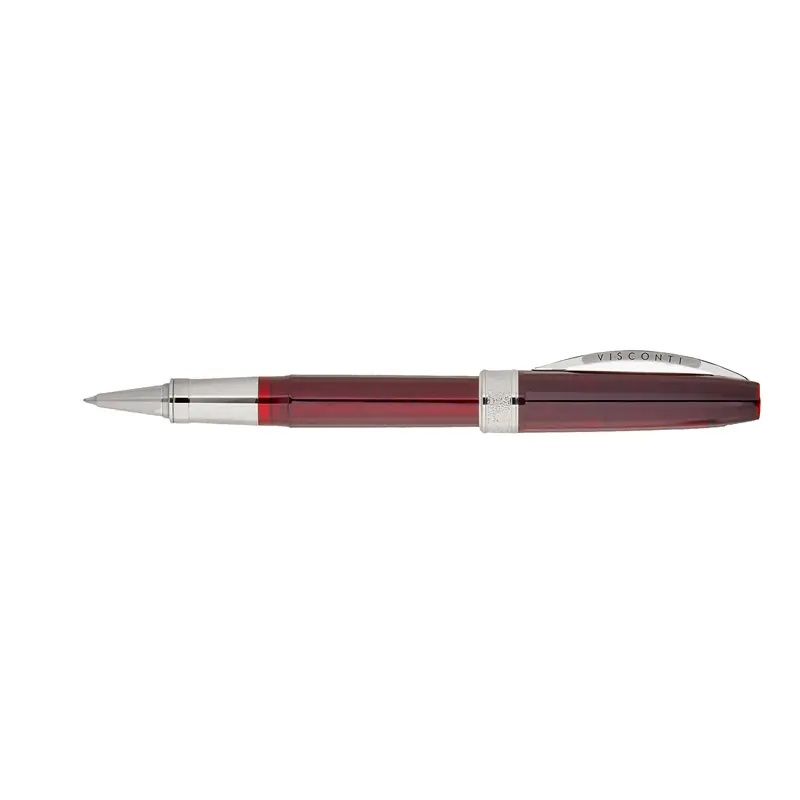 Visconti Michelangelo Translucent Red Roller