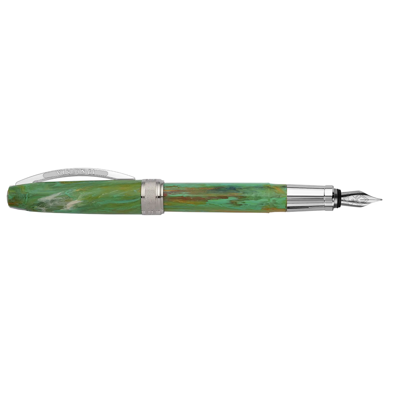 Blu notte colore Visconti Mirage Penna stilografica con pennino medio in acciaio Blu notte colore Visconti Mirage Penna stilografica con pennino medio in acciaio
