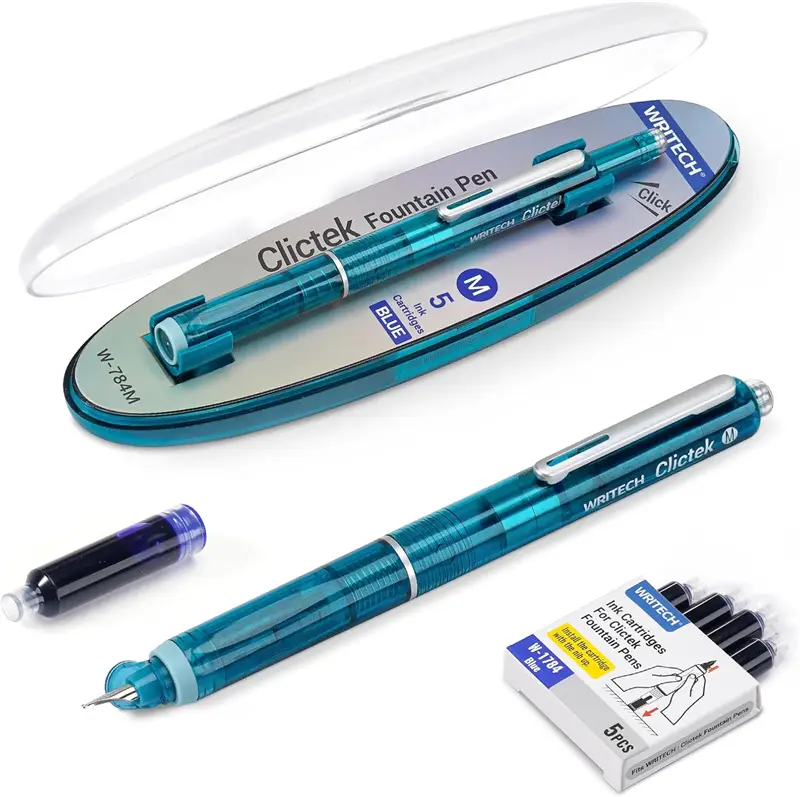 WRITECH CLICKTEC Sky Blue  - Stilografica